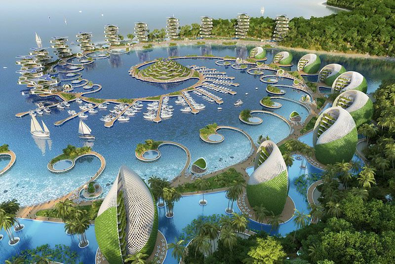 Ý tưởng thiết kế của khu nghỉ dưỡng Nautilus Eco